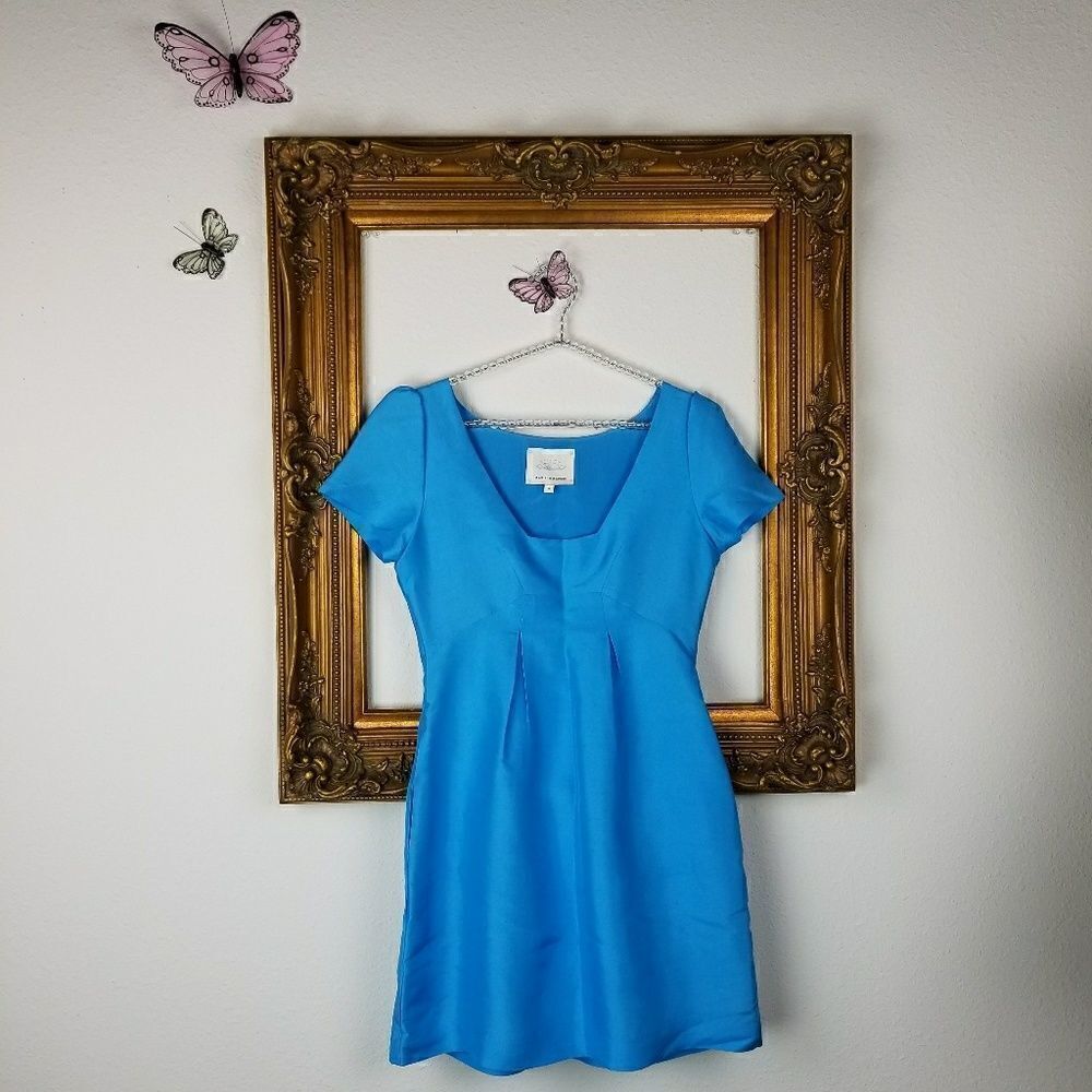Nordstrom Madison Marcus raw silk dress NWOT
